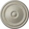 Ekena Millwork Reece Ceiling Medallion (Fits Canopies up to 2 3/8"), 12"OD x 1 3/4"P, Pot of Cream Crackle CM12REPCC - alternate 1